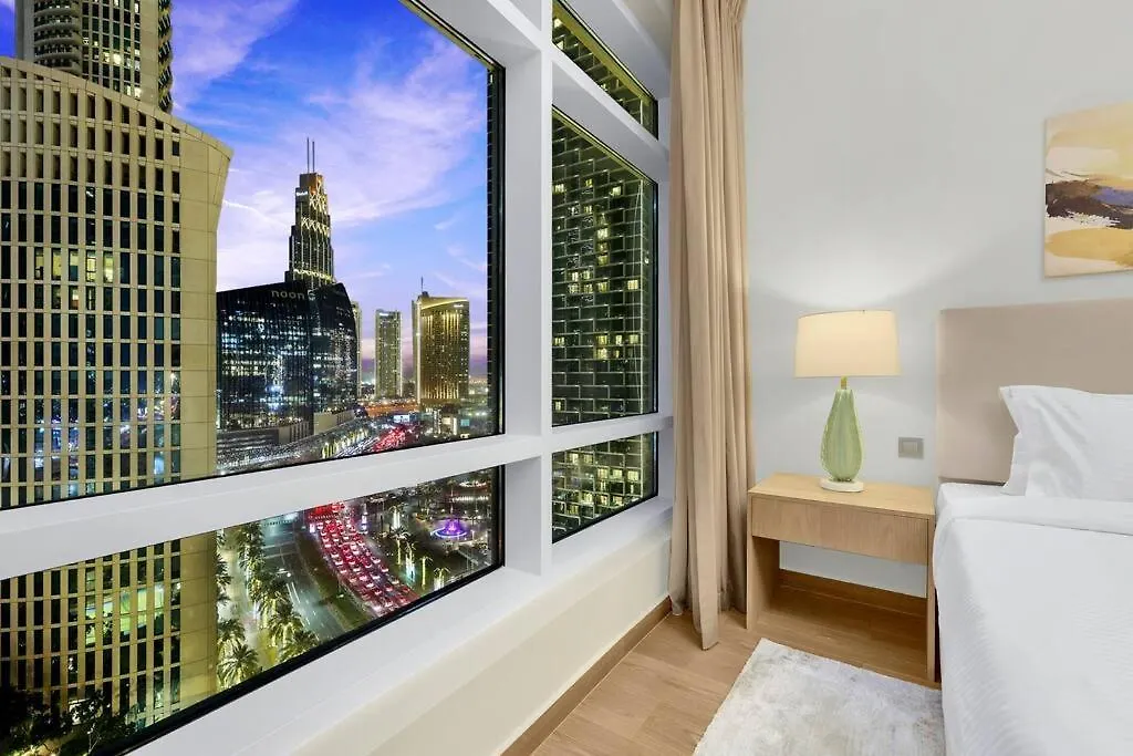 דירה דובאי First Class 1Br Modern Downtown Oasis