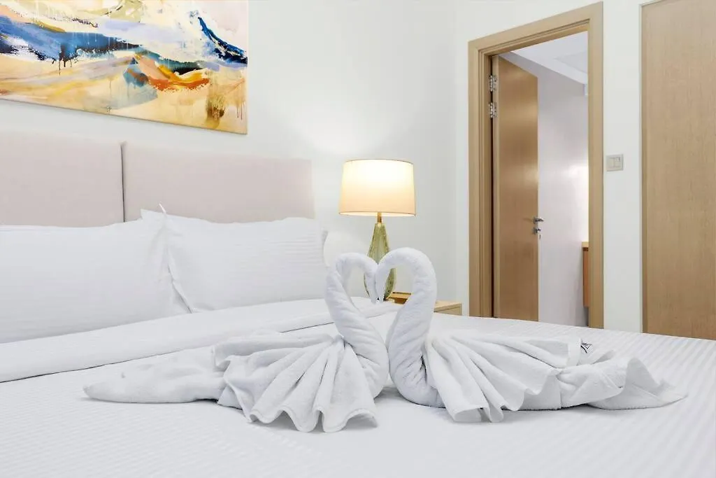 דובאי First Class 1Br Modern Downtown Oasis 0*,