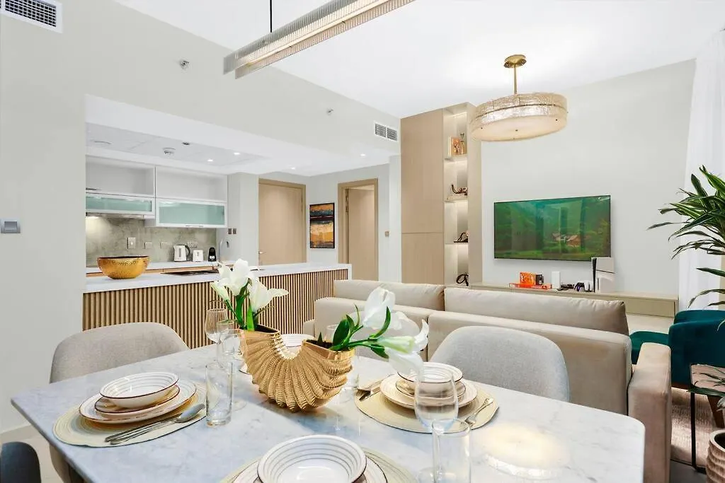 דובאי First Class 1Br Modern Downtown Oasis
