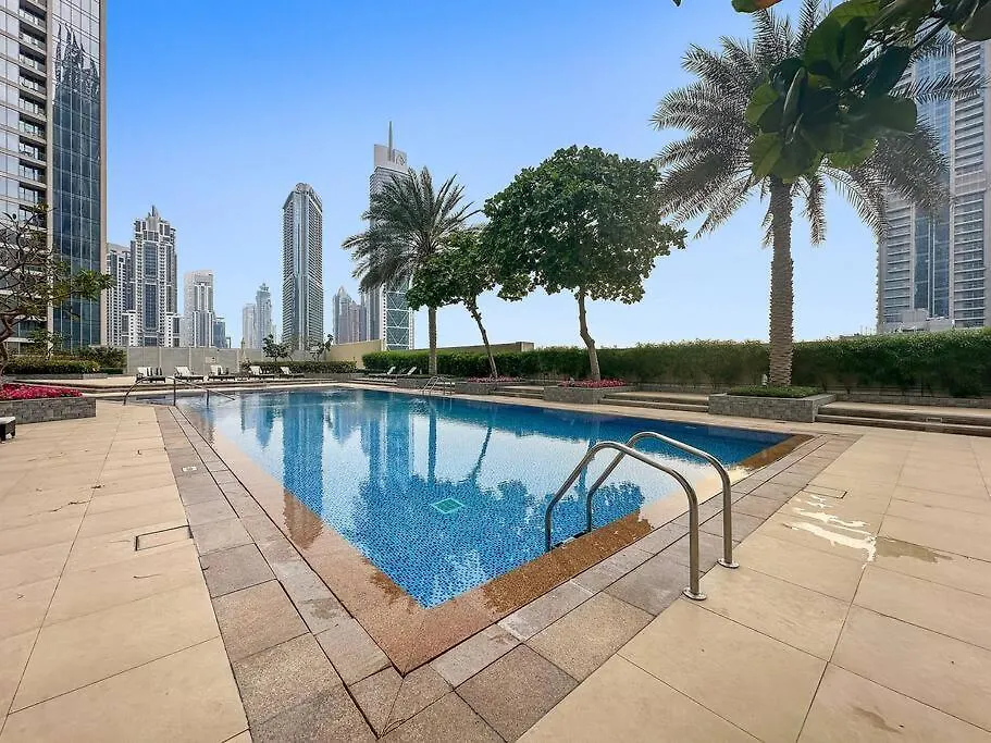 דובאי First Class 1Br Modern Downtown Oasis דירה